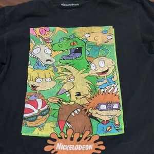 Black nickelodeon t-shirt